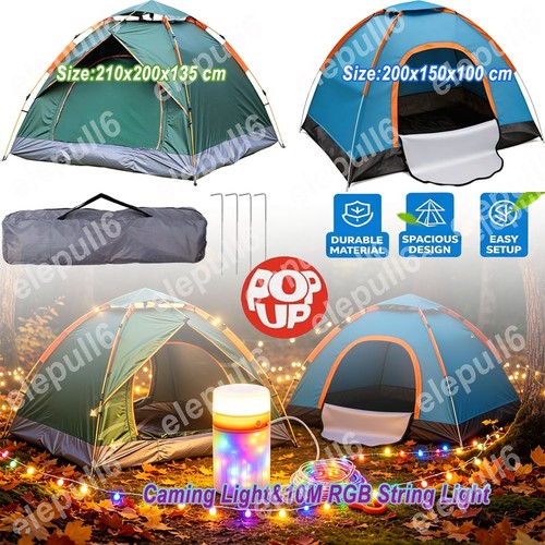 Full automatic man camping - automatic, 2-4